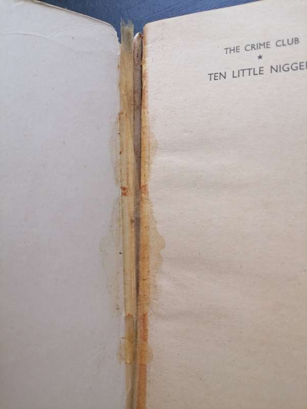 Ten Little Niggers - Agatha Christie (Crime Club P/B)