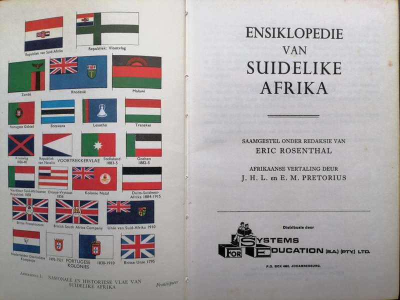 Ensiklopedie van Suidelike Afrika / Encyclopedia of Southern Africa
