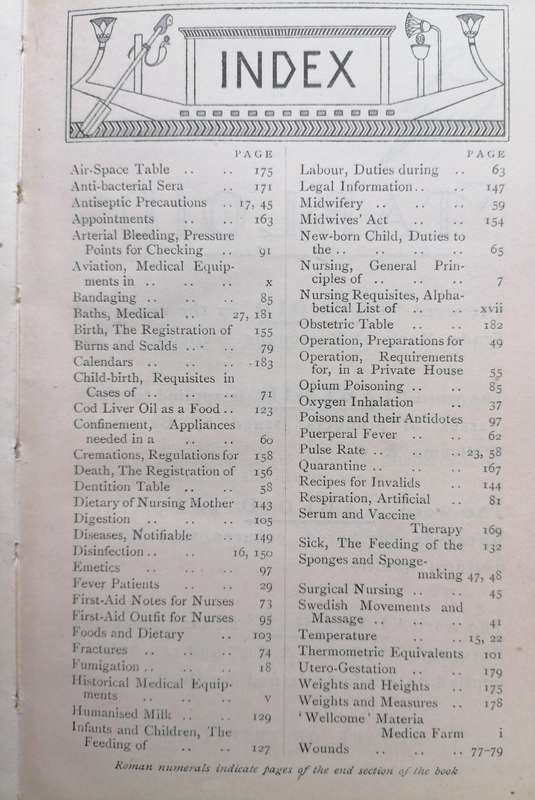 **1921 - 1922** Nurse`s Diary, South African Edition