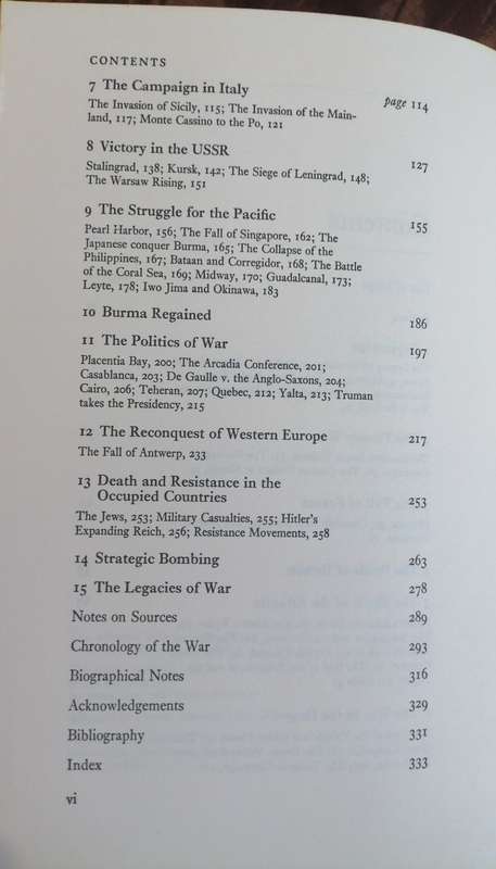 The World at War - Revised and Expanded Edition.