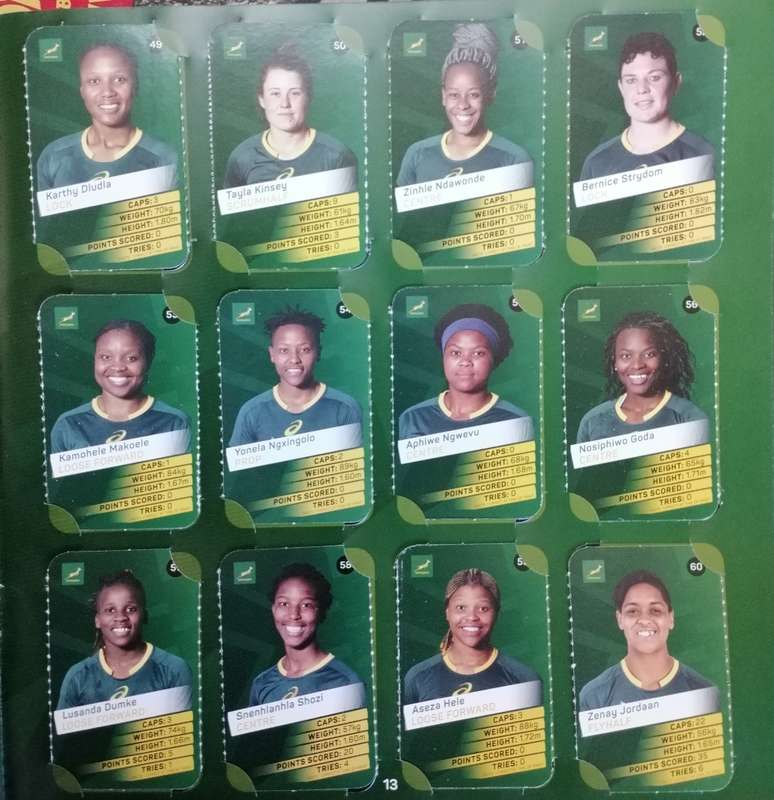 Pick n Pay Super Cards, complete with all 72 Rugby Cards