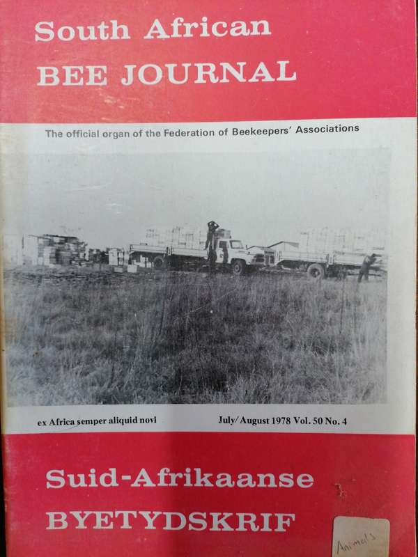(7) Suid Afrikaanse Byetydskrif / South African Bee Journal