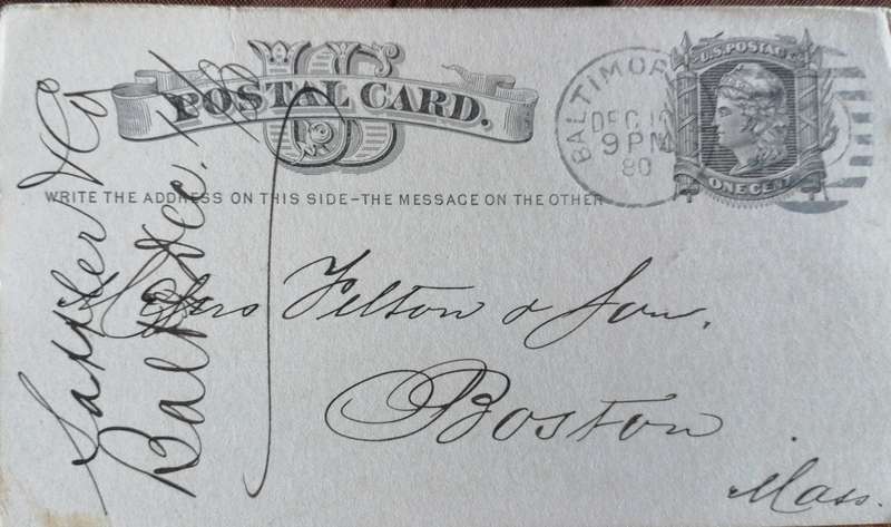 (1880 - 3).  4 x Vintage Postcards