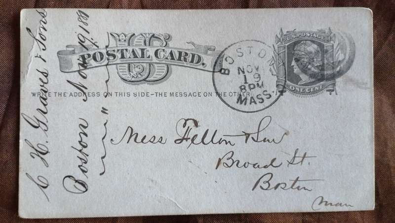 (1880 - 3).  4 x Vintage Postcards