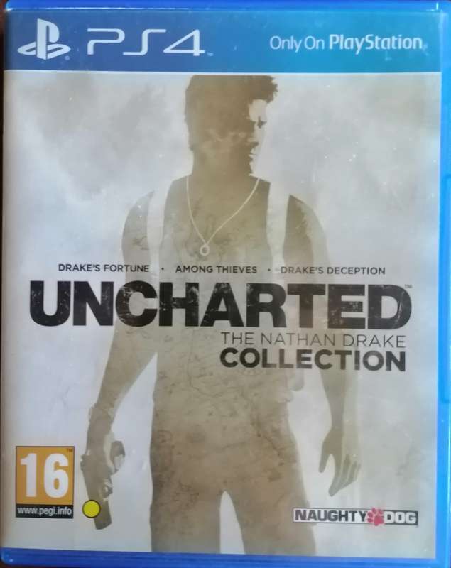 Naughty Dog Collection PS4. Uncharted 1-4 and The last of Us 1 Remastered.