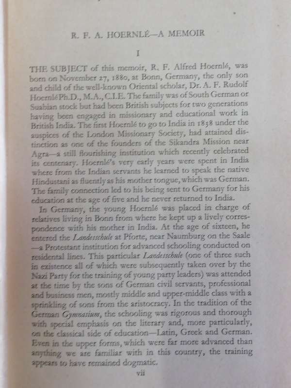 *Signed* Race and Reason - Prof. R.F. Hoernle