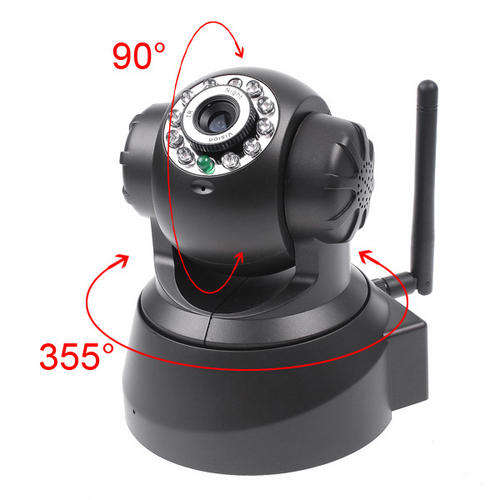 Wireless WIFI IP Security Camera Webcam Night Vision 11 LED IR Dual Audio
