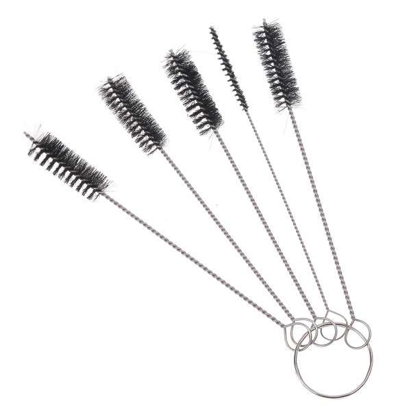 5 PCS Tattoo Cleaning Brush Kit Set Tip Tube Machine Grip Airbrush Spray Gun