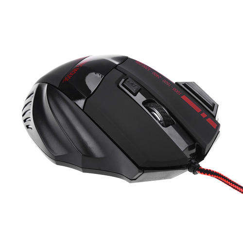 Max 3200 DPI 7 Buttons LED Optical USB Wired Pro Gamer Gaming Mouse Mice with Breathing Lights Tripl