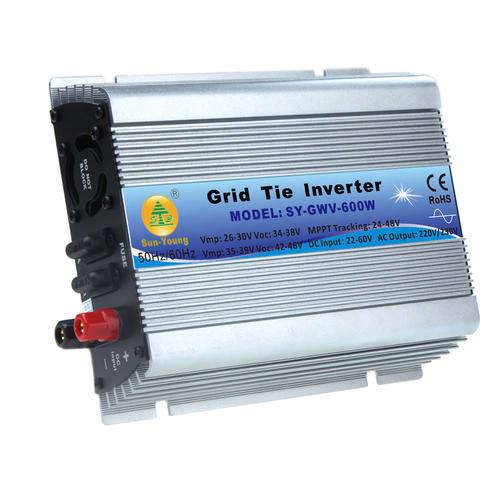 600W Watt Micro Grid Tie Inverter Accept DC 22-60 AC 230V Solar Power Pure Sine Wave