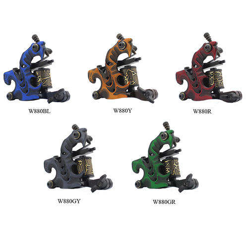 10-Wrap Coils Tattoo Machine Professional and New Liner or Shader