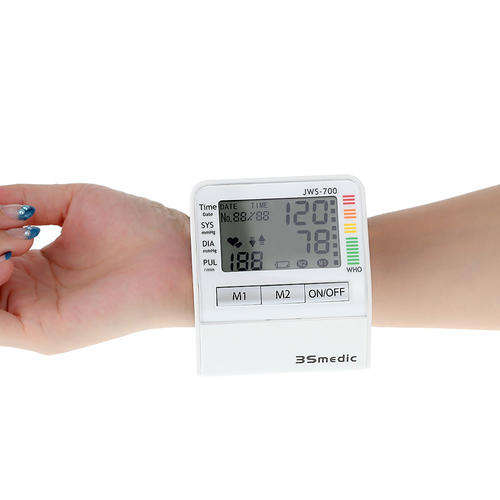Health Care Automatic Wrist Digital Blood Pressure Monitor Tonometer Meter for Measuring And Pulse