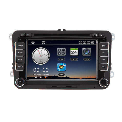 Universal Car 7" 1080P HD DVD Player GPS Navigation Bluetooth Car Radio 2 Din in Dash Car PC Stereo