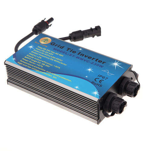 230W Watt Micro Grid Tie Inverter Accept DC 22-45V AC 230V Solar Power Pure Sine Wave