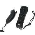wii remote and nunchuck black