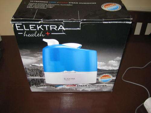 Elektra Health Ultrasonic Cool/Warm Steam Humidifier