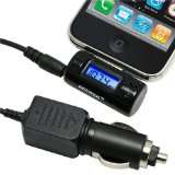 FM Transmitter+Car Charger for iPhone 3G 3GS iPod Touch