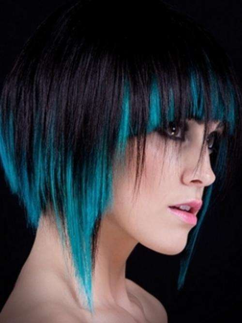 Turquoise Powder Funky Skull Hair Dye - 1 Kit