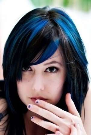 Blue Powder Funky Skull Hair Dye - 1 Kit