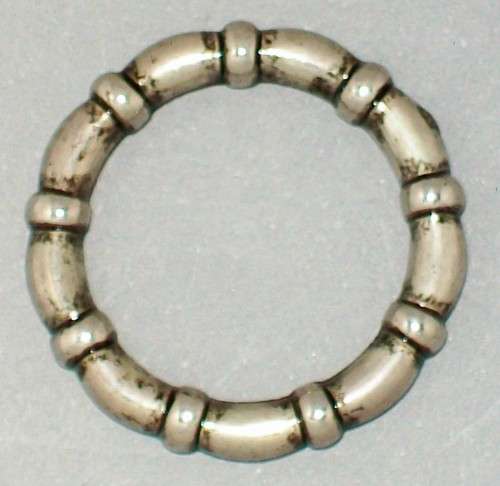 Scarf Ring - Antique Silver