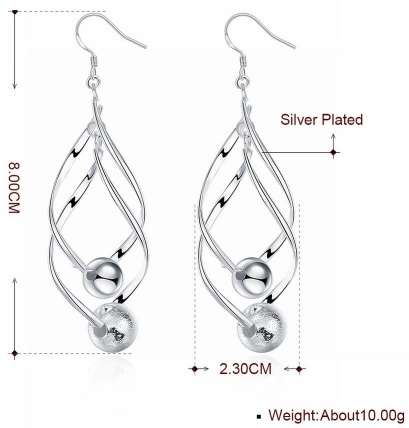 925 Silver Fashion Earrings