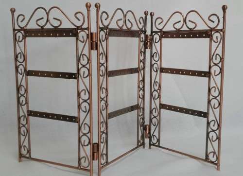 *** CLEARANCE *** Brushed Bronze Earring Display