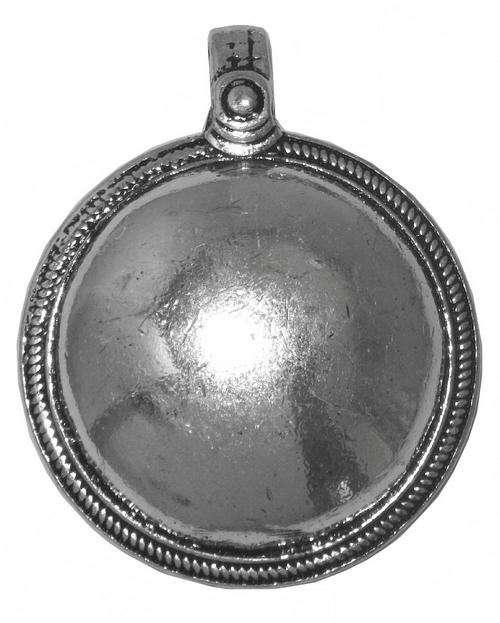 SALE - Ant. Silver Plated Pendant