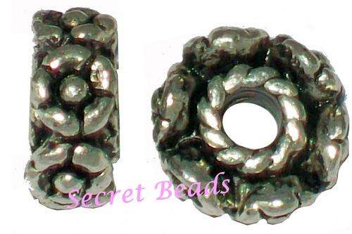 Ant. Silver Metal Spacer  - 1pcs