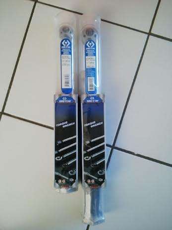KING TONY TORQUE WRENCH X 2 - 1/2 drive & 3/8 drive - brand new