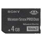 SONY memory Stick Pro Duo 4GB Magic Gate - Mark 2