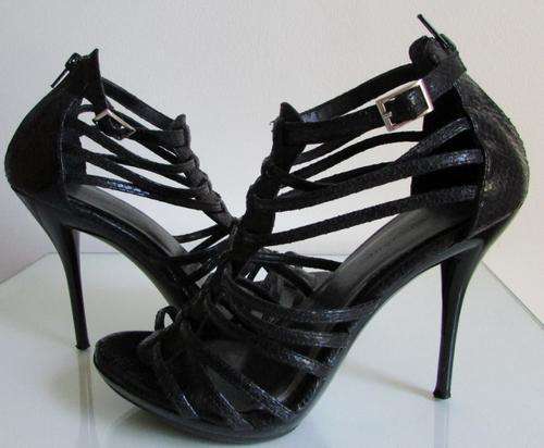 Gladiator style Black Heels