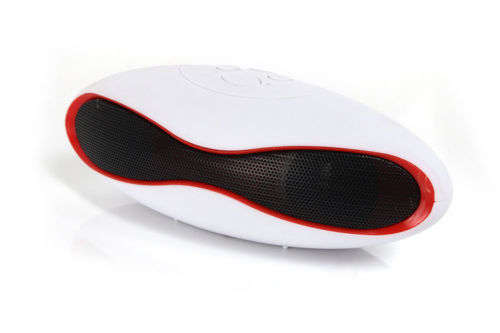 MINI-X6 Portable Rugby Shaped Mini-card Bluetooth 3.0 Music Speaker