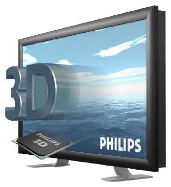 ** 3D 42 inch LCD Philips Monitor 42-3D6W02/00 ** 1920 x 1080p Full HD