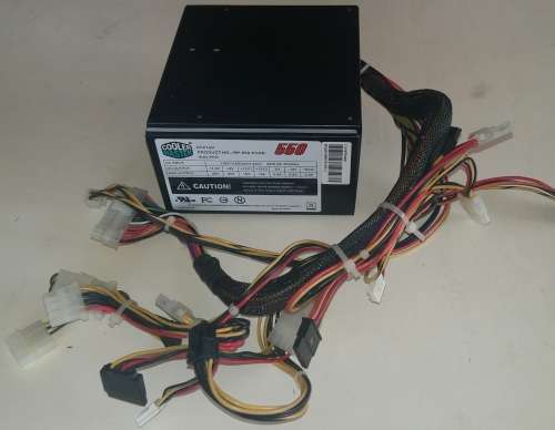 Coolermaster Extreme Power 550W ATX 12V V2.01 Silent Power Supply 20/24PIN 120MM Fan