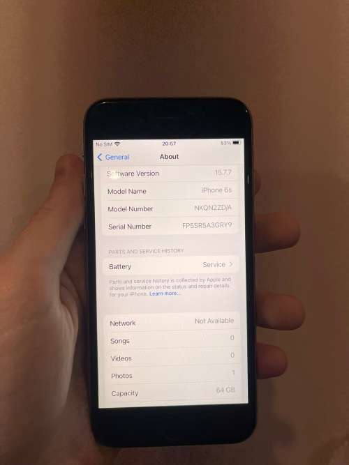 iPhone 6s Space Grey 64gb