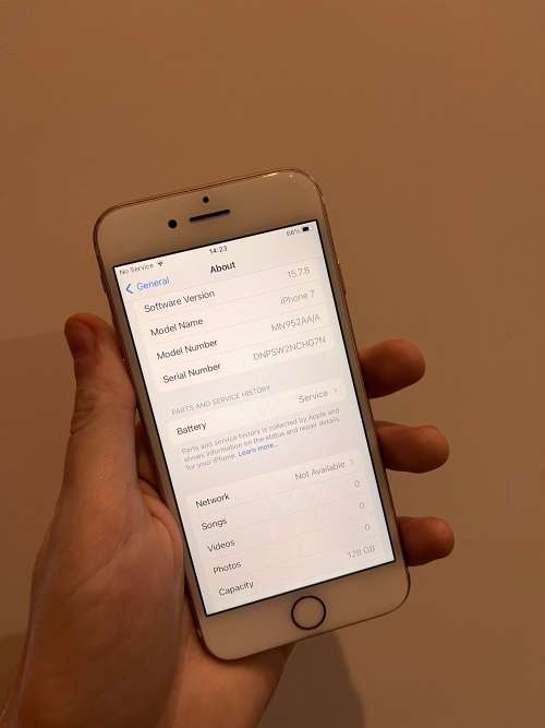 iPhone 7 Rose Gold 128gb