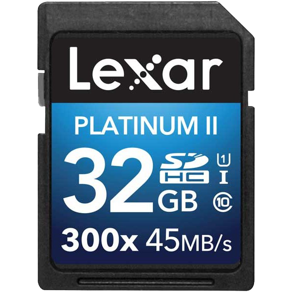 Lexar 32GB SDHC 300X Class 10 Memory Card