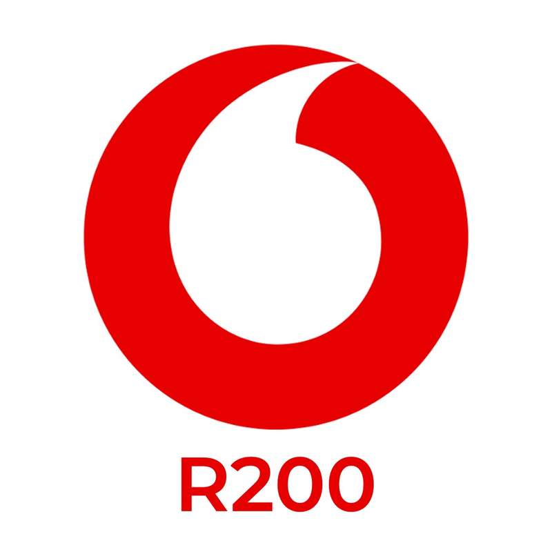 R200.00 Vodacom Airtime