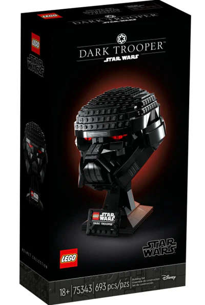 LEGO Star Wars Dark Trooper Helmet - 75343