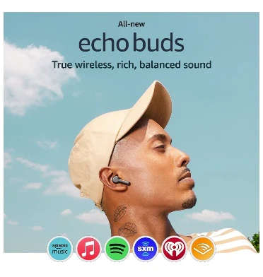 2023 Amazon Echo Buds 3 - Black