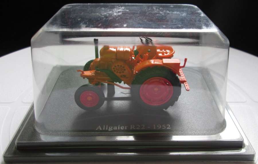 Scale Model-Tractor-Allgaier R22-1952-Orange