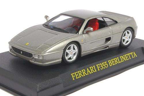 Ferrari F 355 Berlinetta (Silver) from Magazine Collection by Fabbri Editori (1/43 Scale)