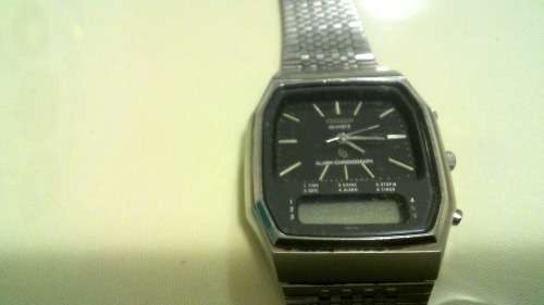Citizen  Quartz  Cq alarm cronograph gents Wristwatch with original strap