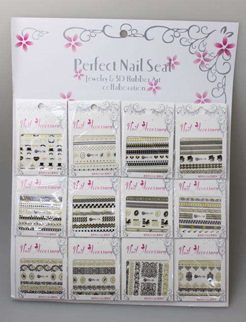 The Nail Art -  12pcs Sticker