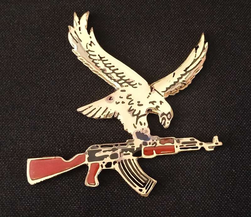 SA POLICE SWAT EAGLE RIFLE BADGE                       C42