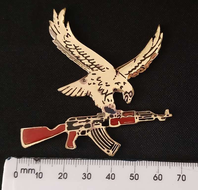 SA POLICE SWAT EAGLE RIFLE BADGE                       C42