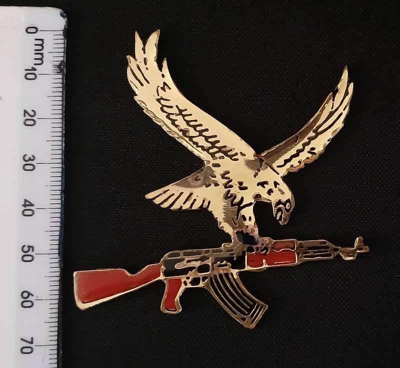 SA POLICE SWAT EAGLE RIFLE BADGE                       C42