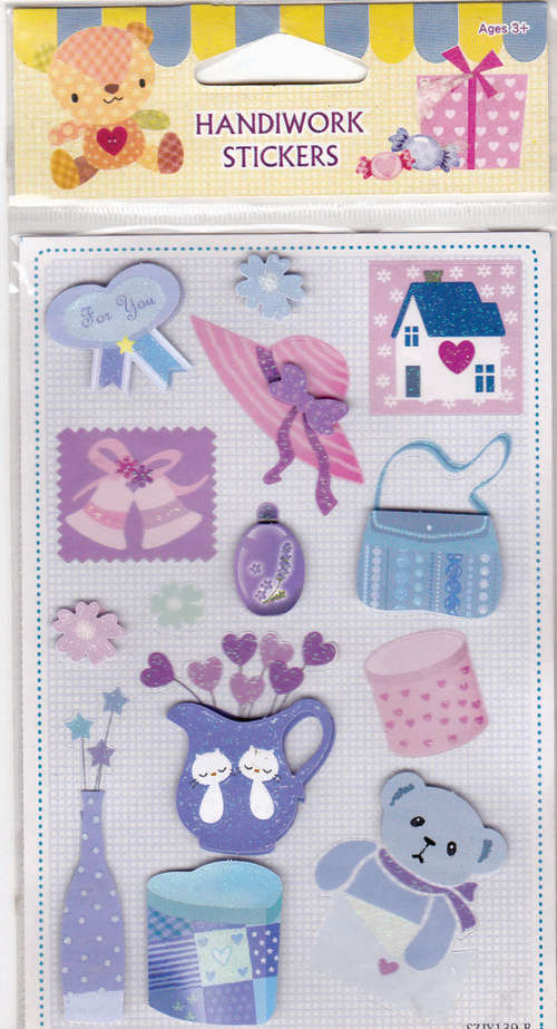 DIMENSIONAL  STICKERS    B1