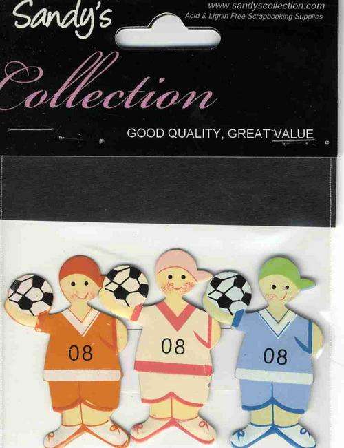 Embellishments - Football  (Sandy's Collection)