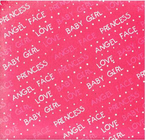 Paper - 12"x12" - 300cm x 300cm - DEEP PINK - PRINCESS